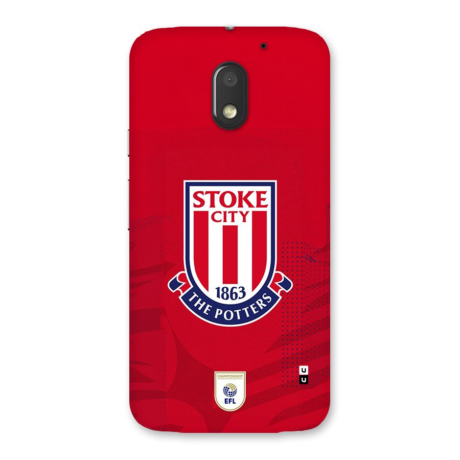Stoke City Back Case for Moto E3 Power