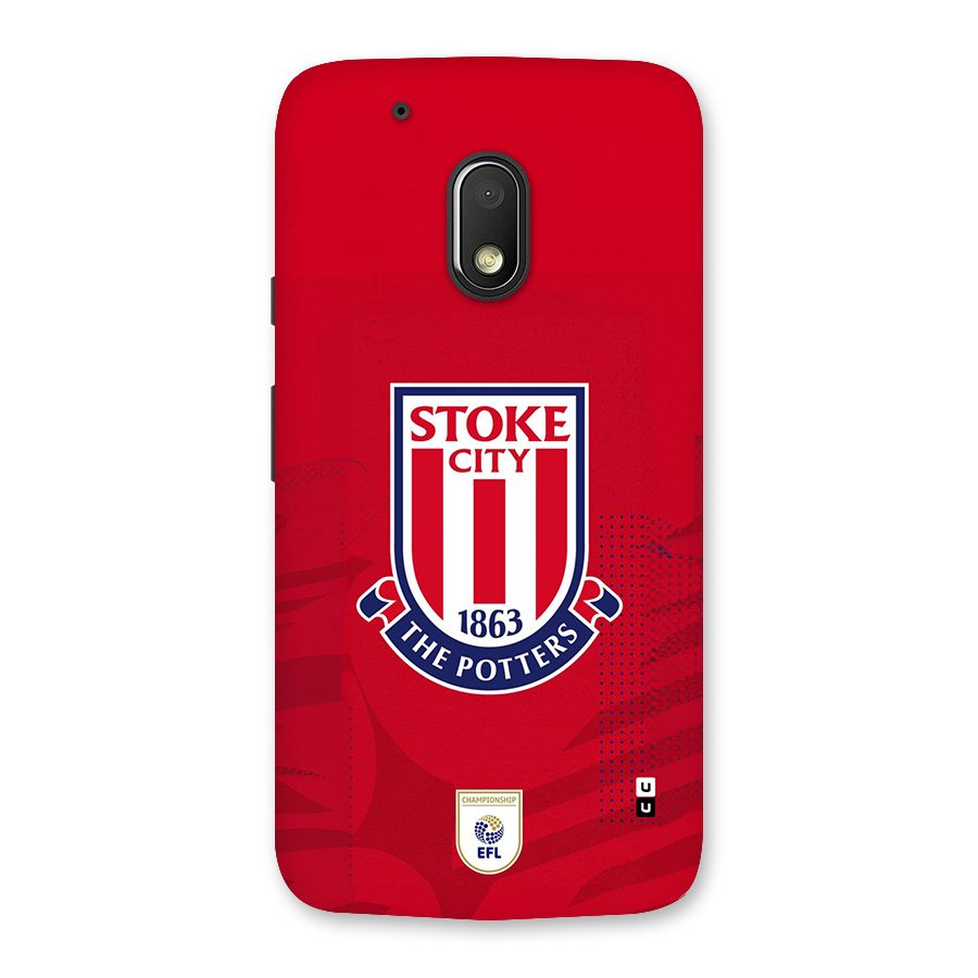Stoke City Back Case for Moto G4 Play
