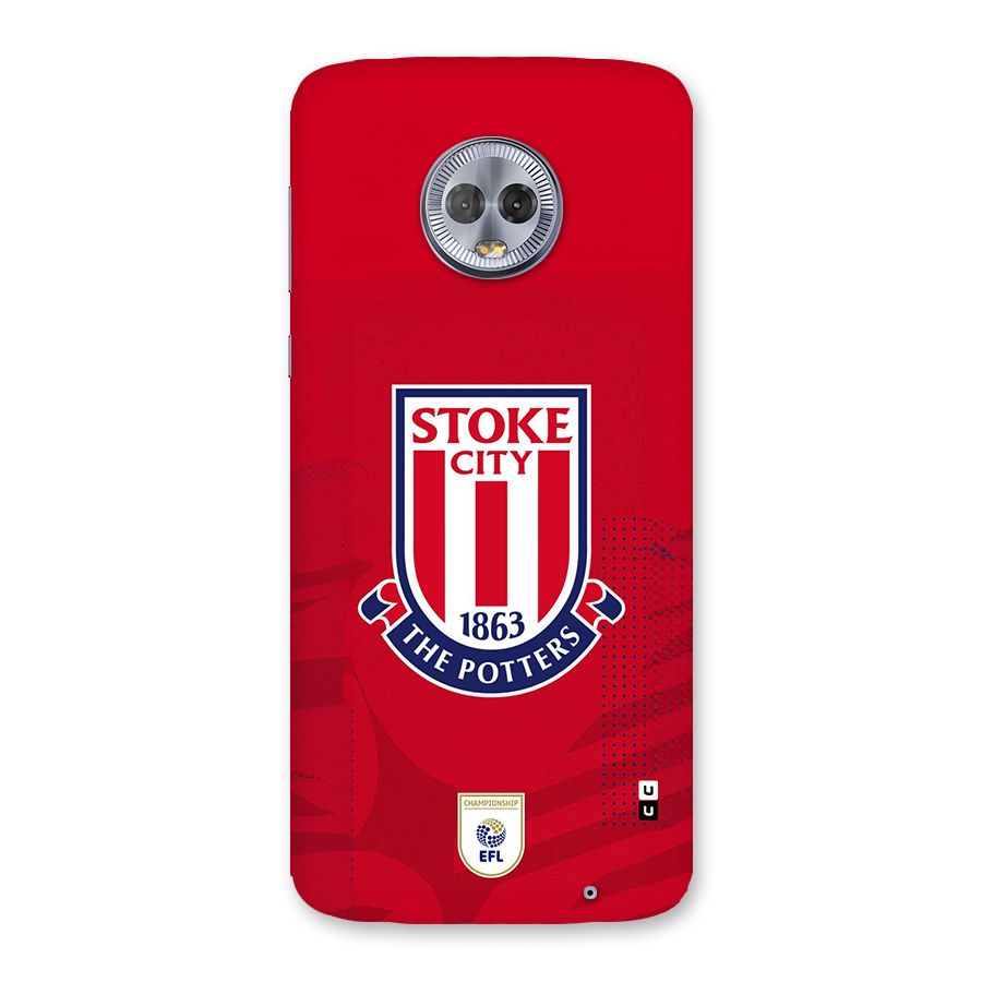 Stoke City Back Case for Moto G6 Plus