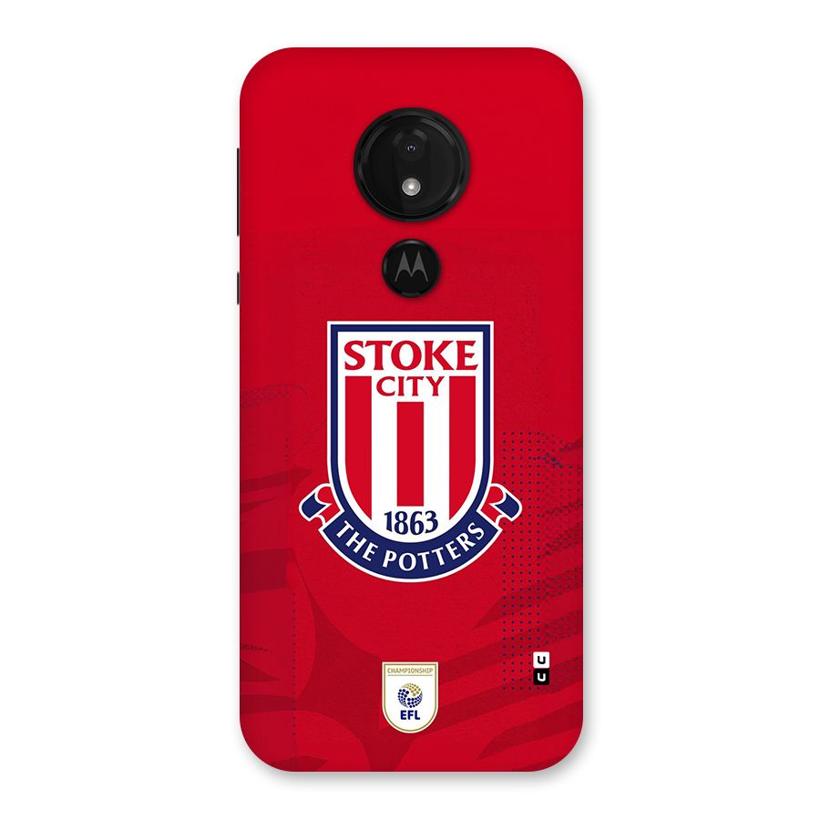 Stoke City Back Case for Moto G7 Power