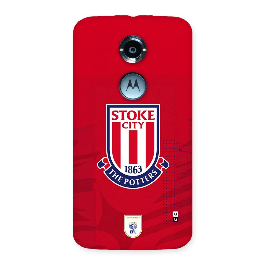 Stoke City Back Case for Moto X2
