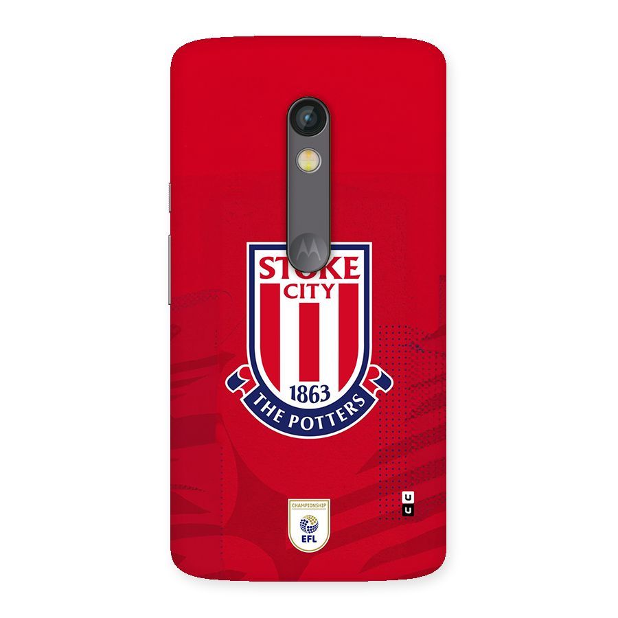 Stoke City Back Case for Moto X Play