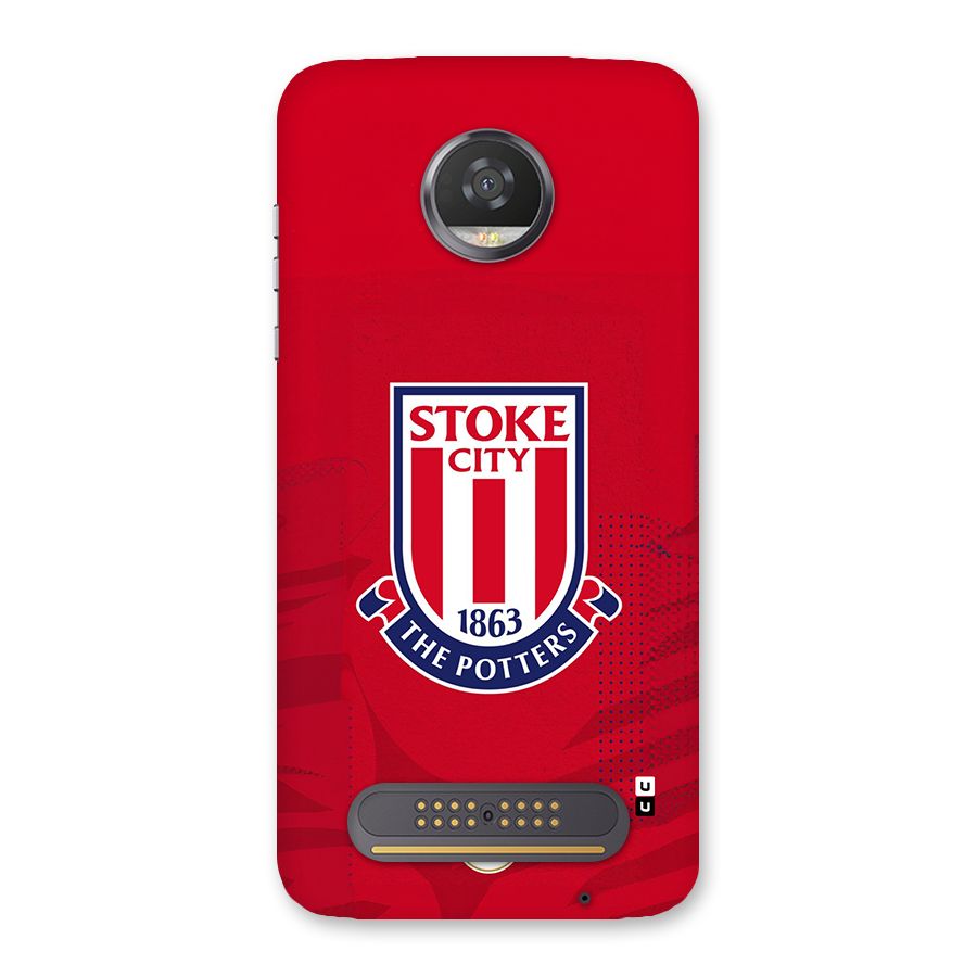 Stoke City Back Case for Moto Z2 Play