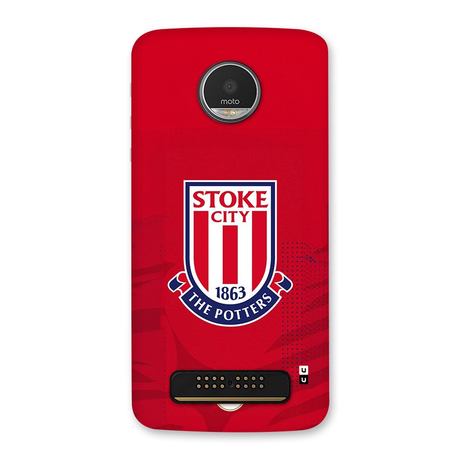 Stoke City Back Case for Moto Z Play