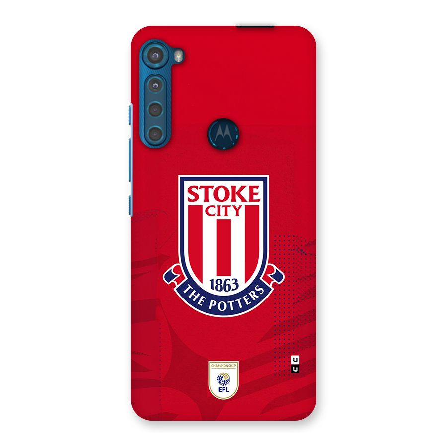 Stoke City Back Case for Motorola One Fusion Plus