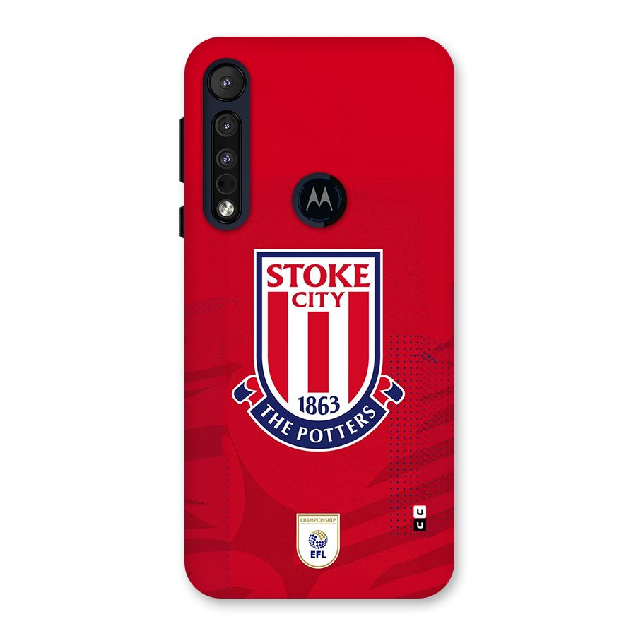 Stoke City Back Case for Motorola One Macro