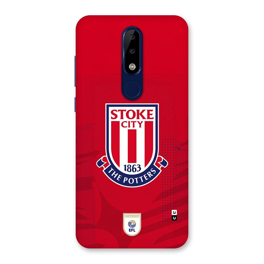 Stoke City Back Case for Nokia 5.1 Plus