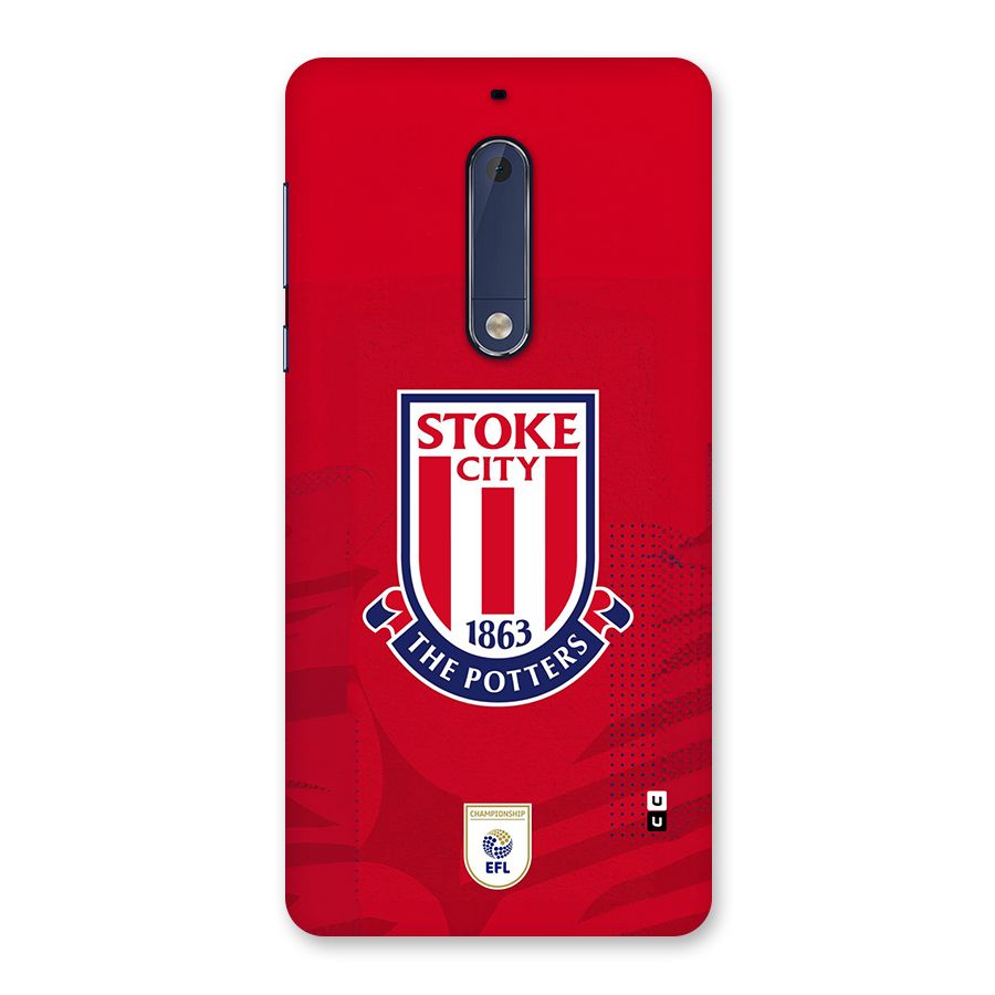Stoke City Back Case for Nokia 5