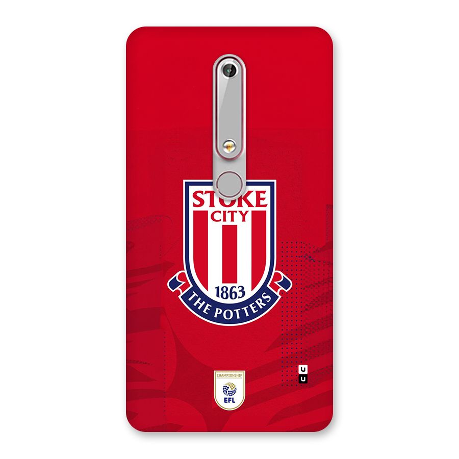 Stoke City Back Case for Nokia 6.1