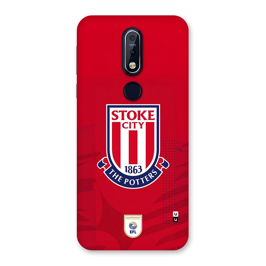 Stoke City Back Case for Nokia 7.1