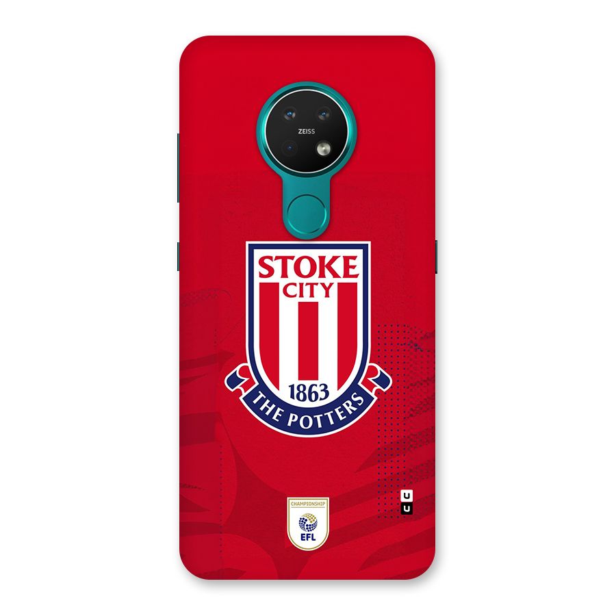 Stoke City Back Case for Nokia 7.2