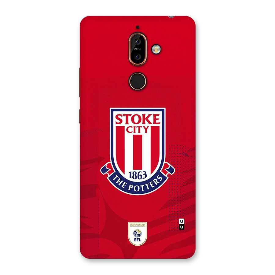 Stoke City Back Case for Nokia 7 Plus