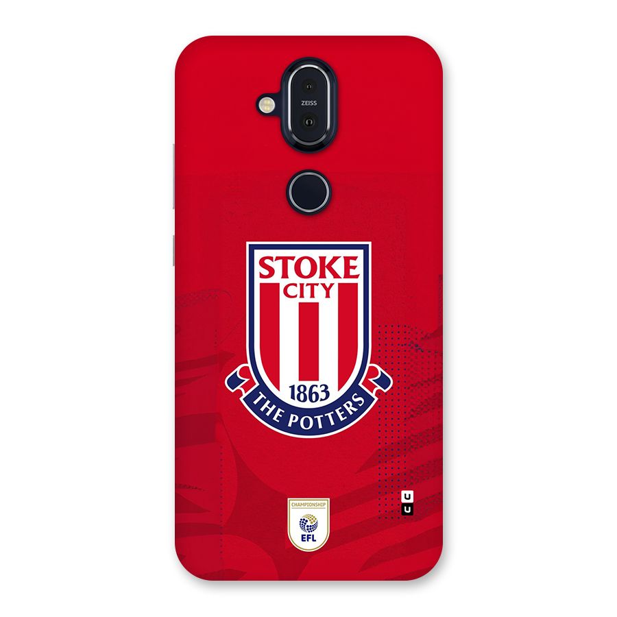 Stoke City Back Case for Nokia 8.1