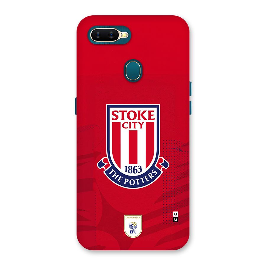 Stoke City Back Case for Oppo A12