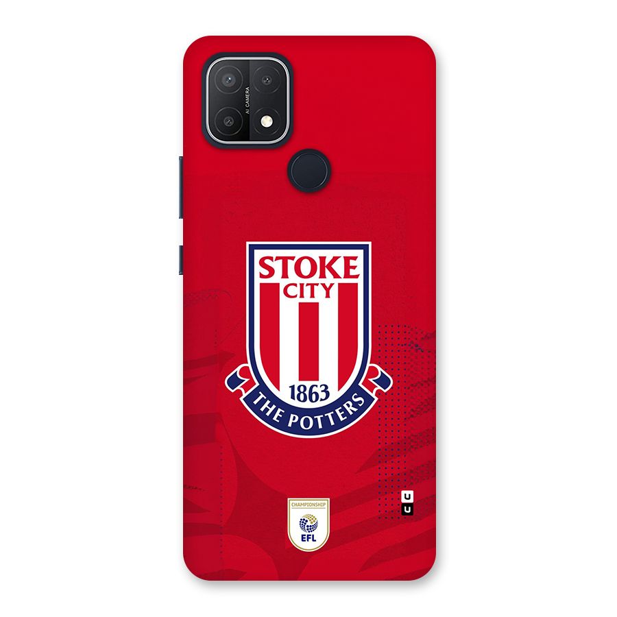 Stoke City Back Case for Oppo A15