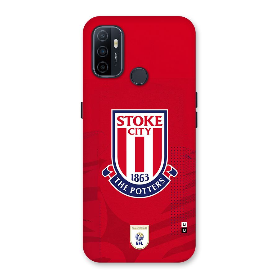 Stoke City Back Case for Oppo A32