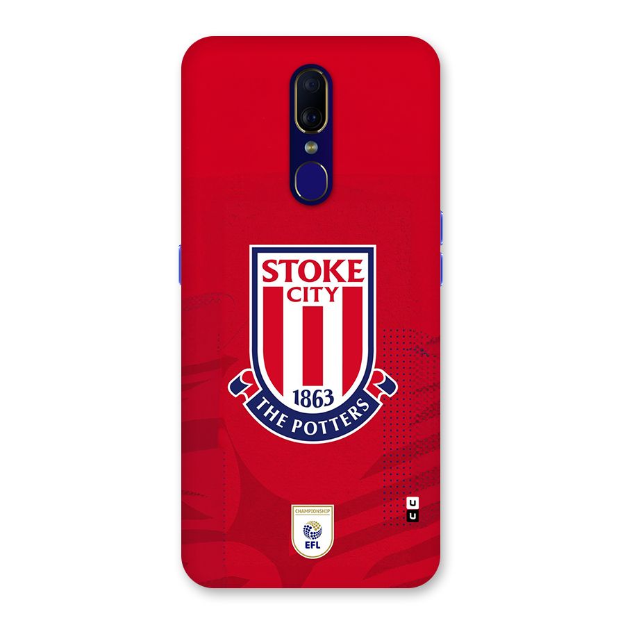 Stoke City Back Case for Oppo A9