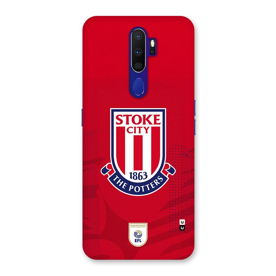Stoke City Back Case for Oppo A9 (2020)