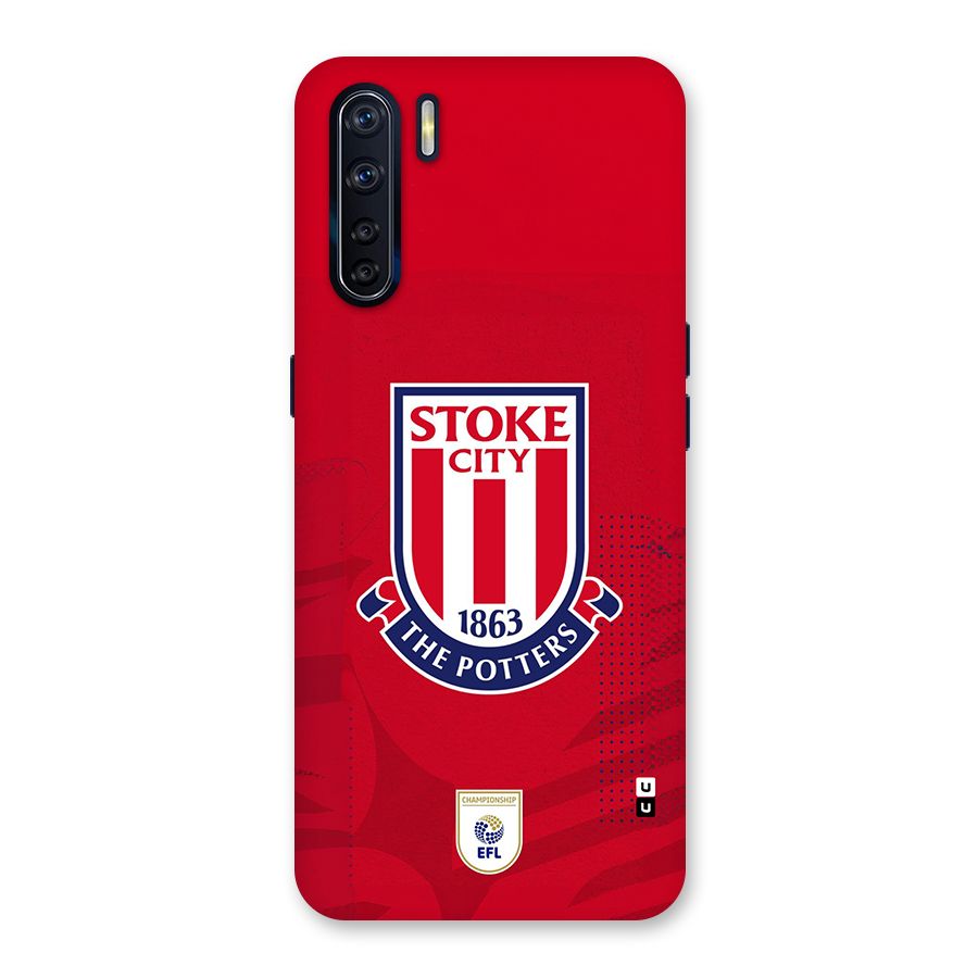 Stoke City Back Case for Oppo F15