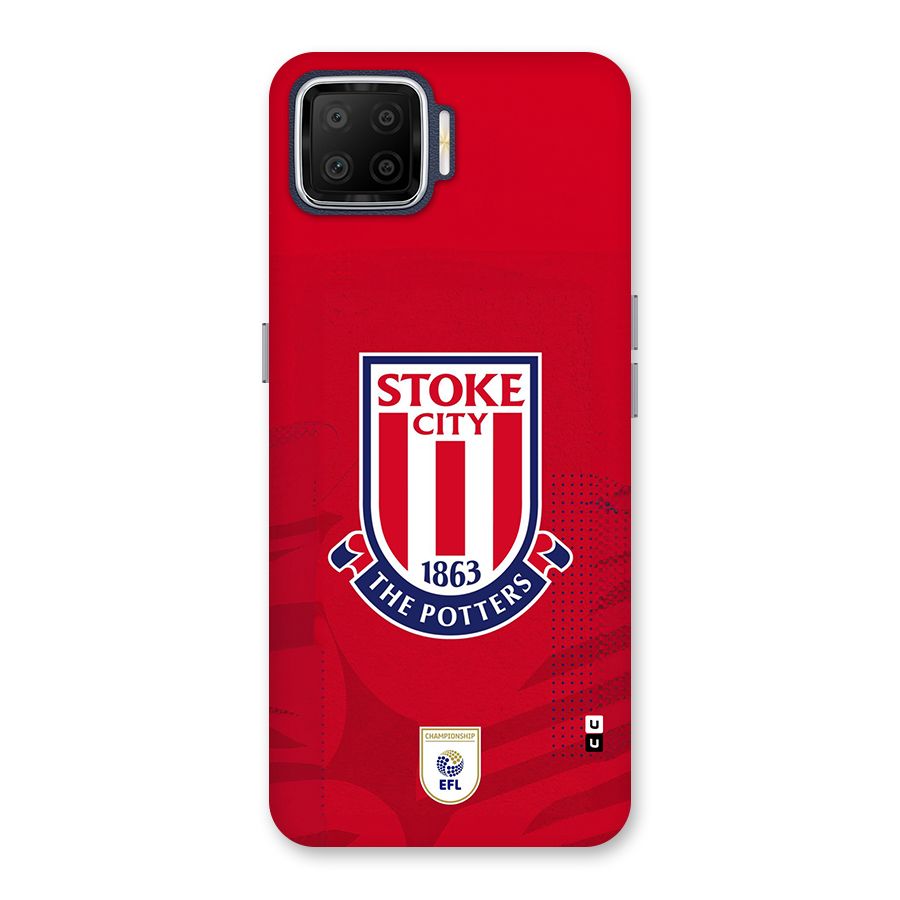 Stoke City Back Case for Oppo F17