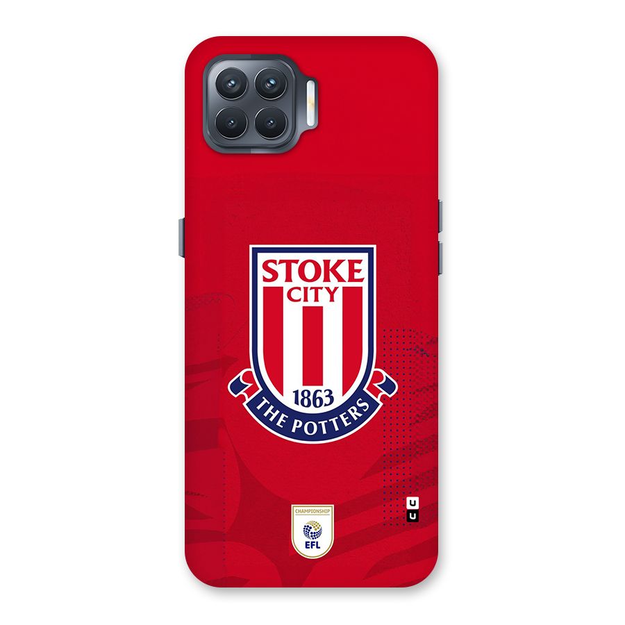 Stoke City Back Case for Oppo F17 Pro