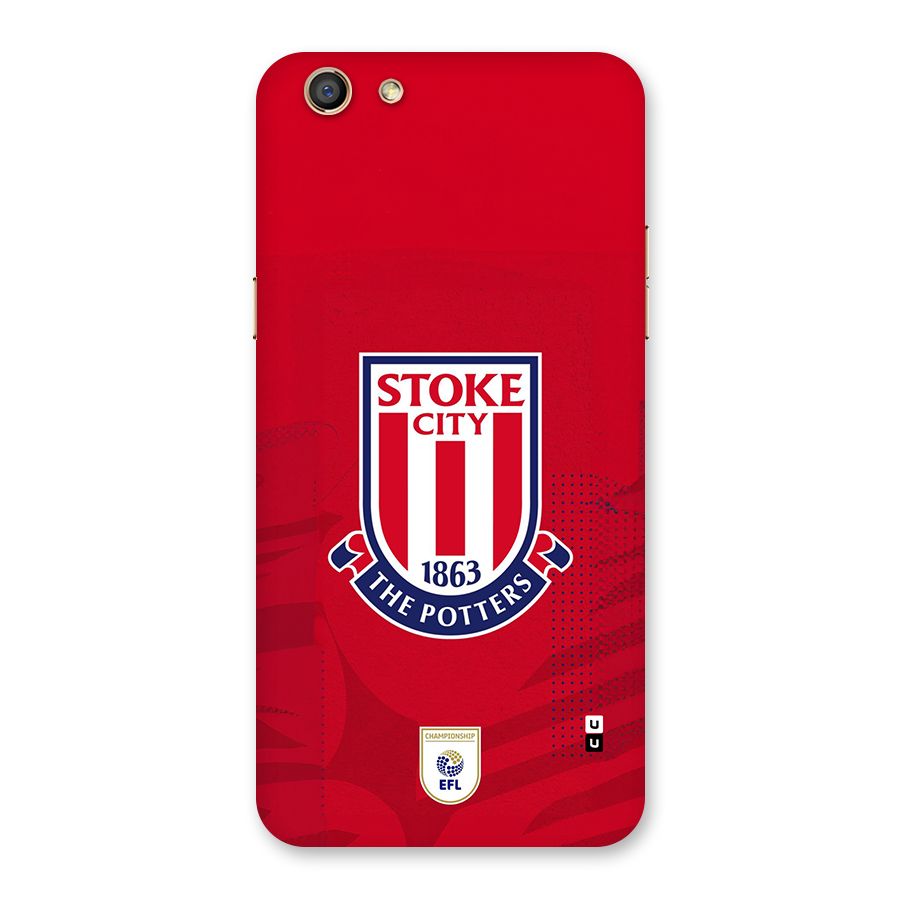 Stoke City Back Case for Oppo F3