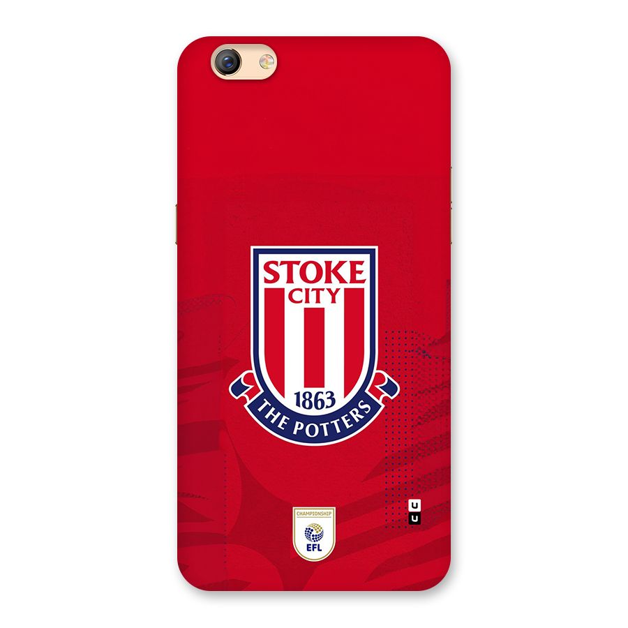 Stoke City Back Case for Oppo F3 Plus