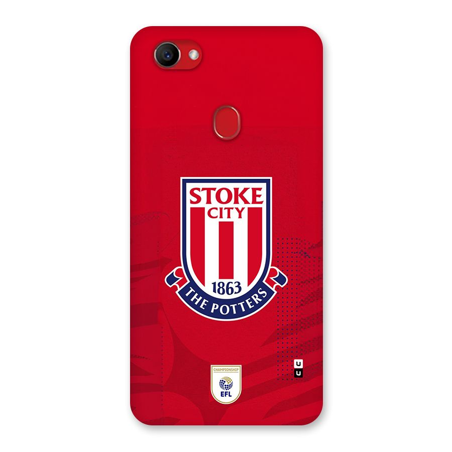 Stoke City Back Case for Oppo F7