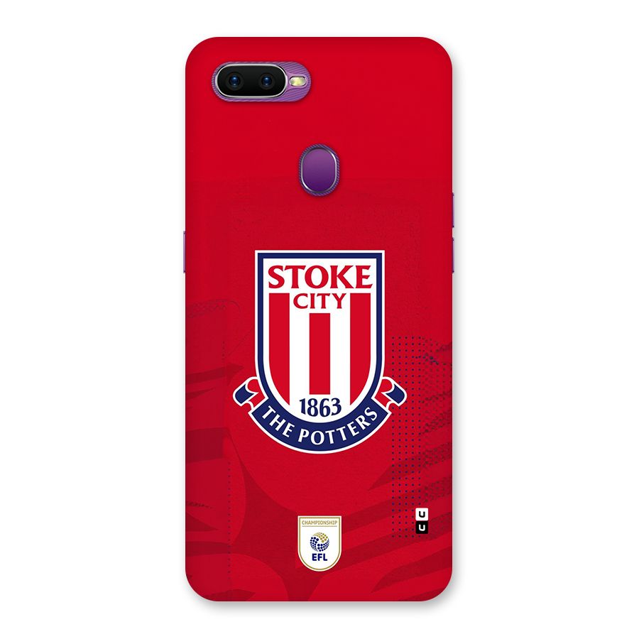 Stoke City Back Case for Oppo F9