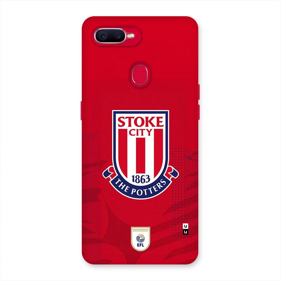 Stoke City Back Case for Oppo F9 Pro