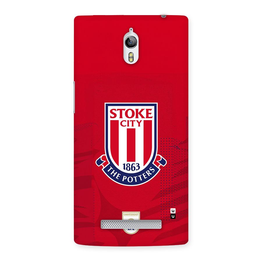 Stoke City Back Case for Oppo Find 7