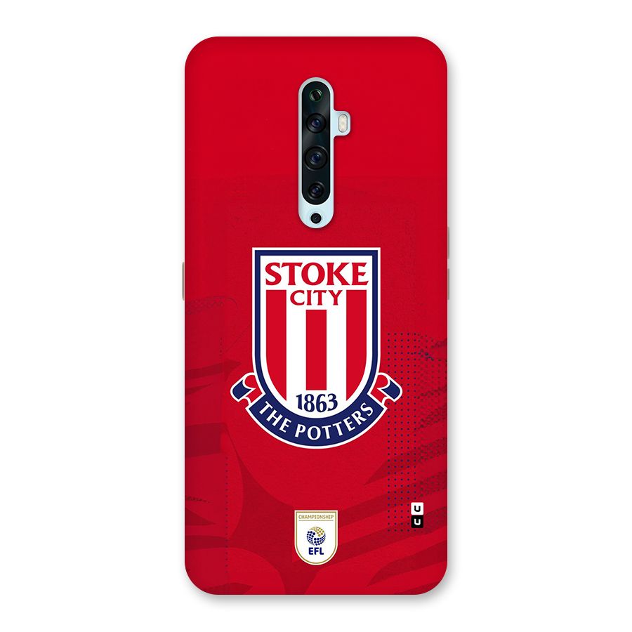 Stoke City Back Case for Oppo Reno2 Z