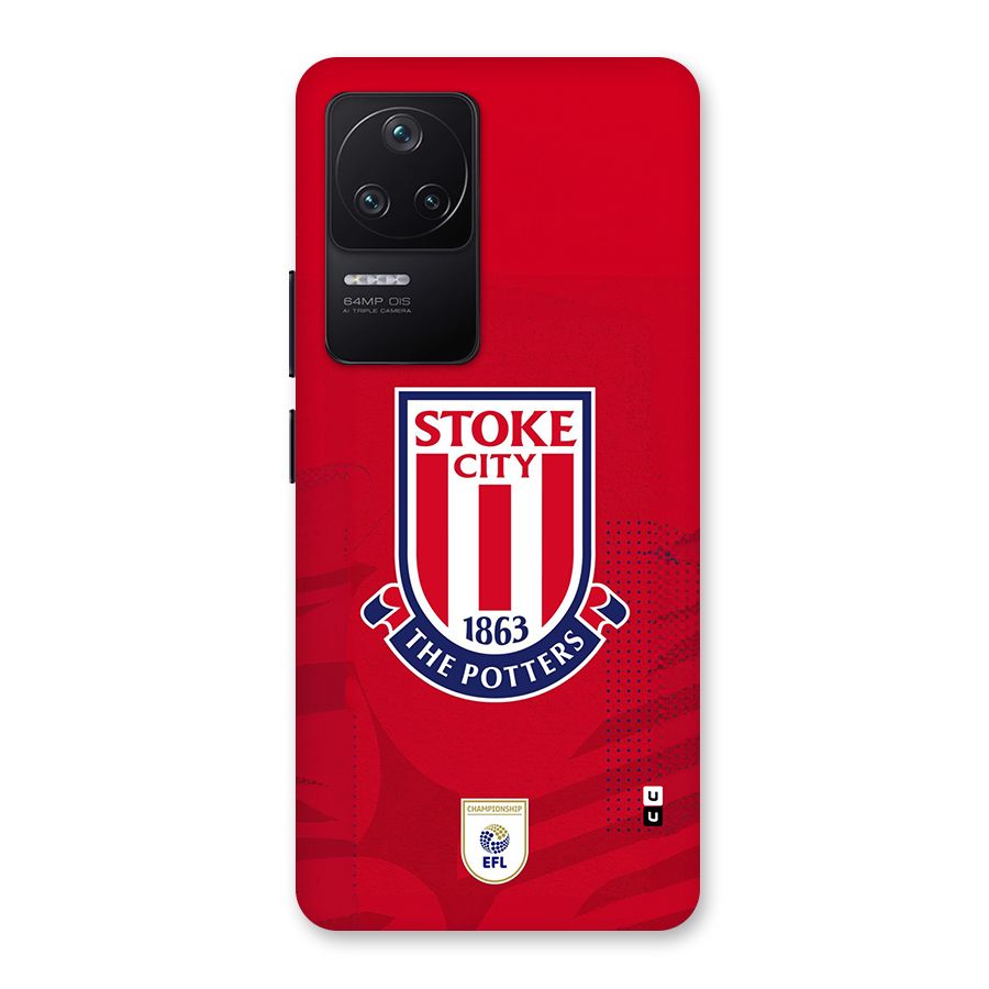 Stoke City Back Case for Poco F4 5G