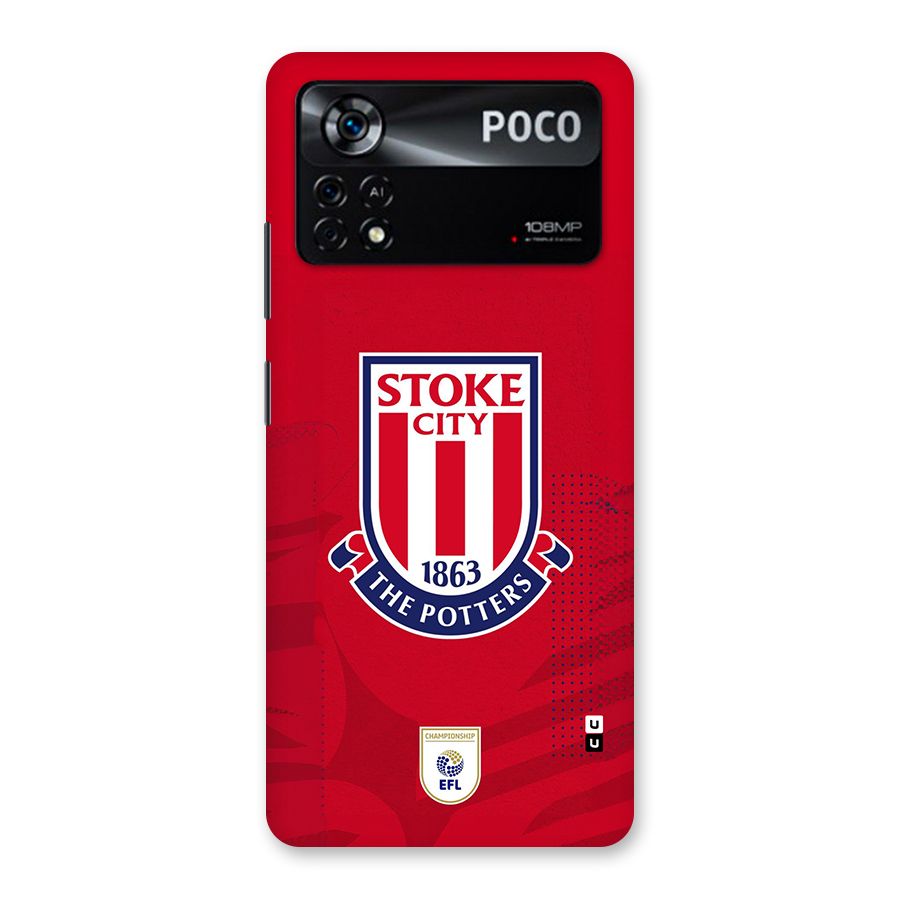 Stoke City Back Case for Poco X4 Pro 5G