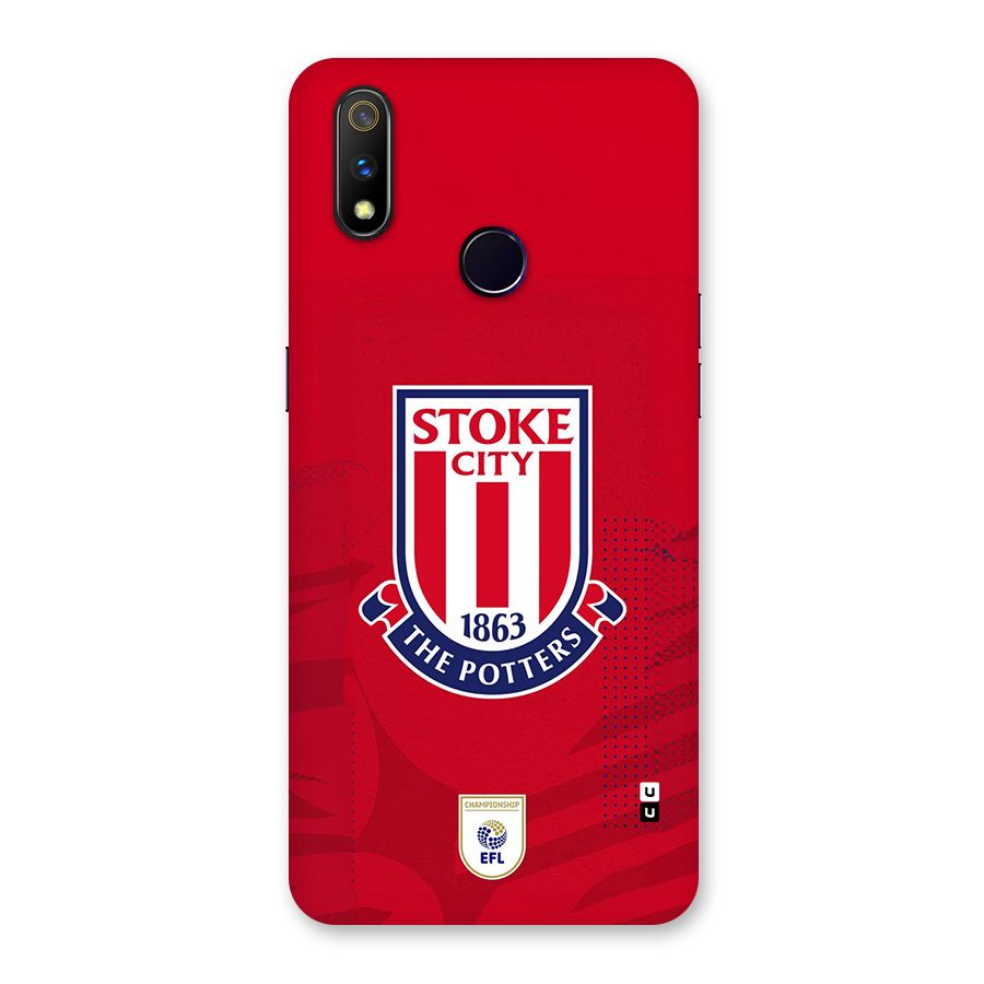 Stoke City Back Case for Realme 3 Pro