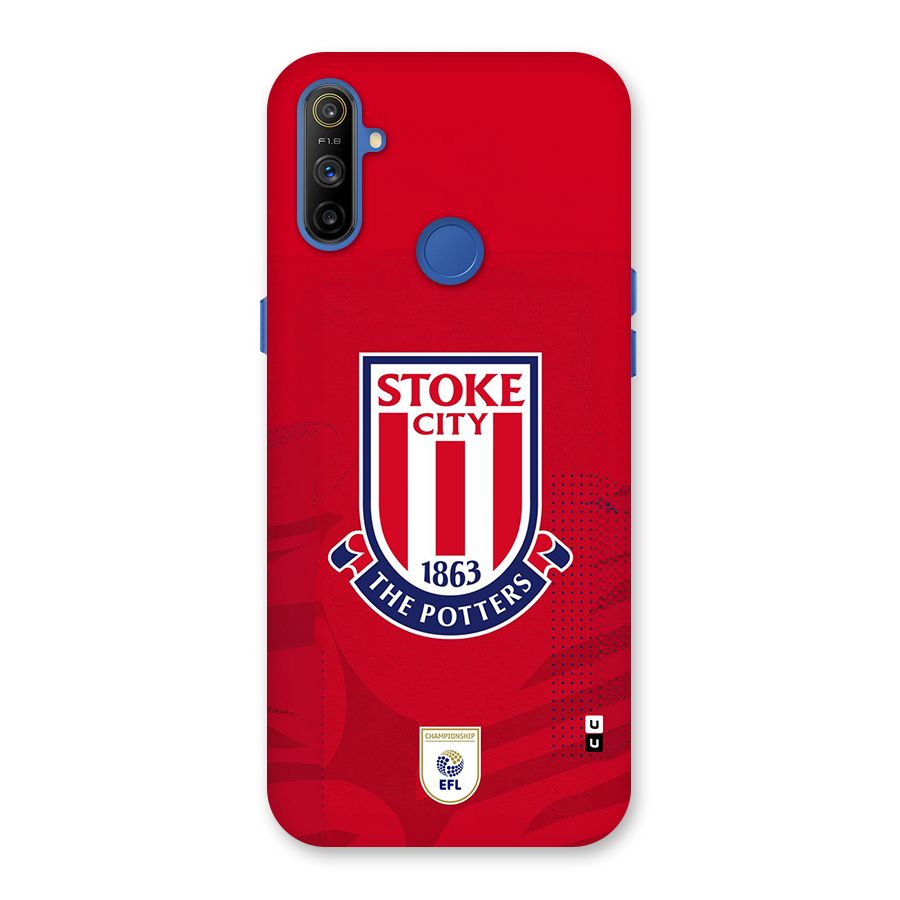 Stoke City Back Case for Realme Narzo 10A