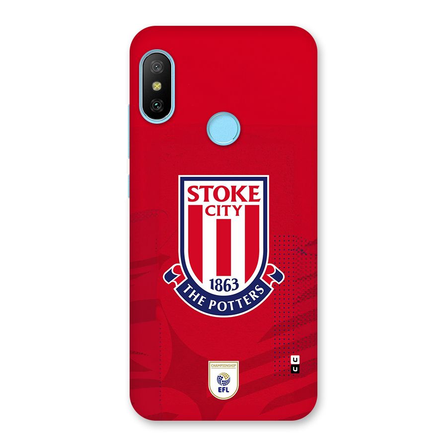 Stoke City Back Case for Redmi 6 Pro