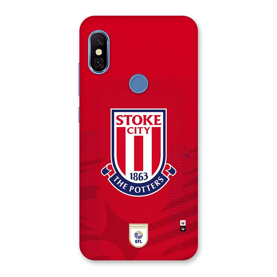 Stoke City Back Case for Redmi Note 6 Pro