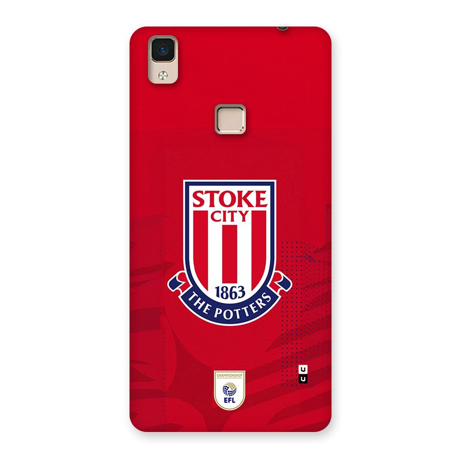 Stoke City Back Case for V3 Max