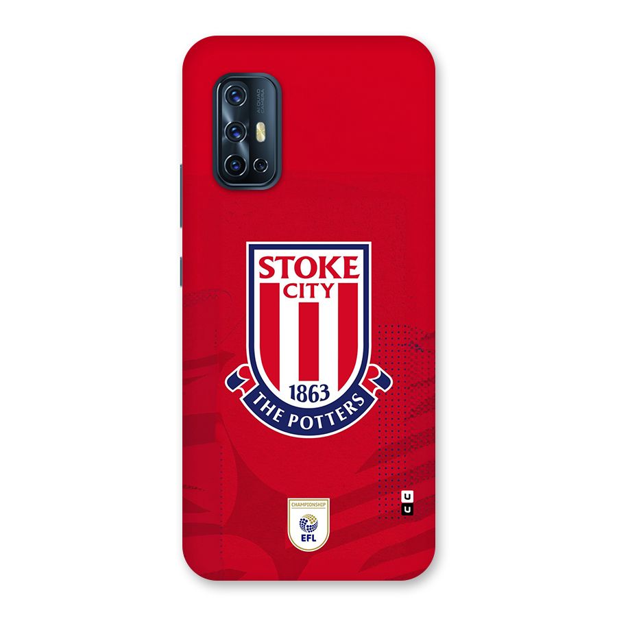 Stoke City Back Case for Vivo V17