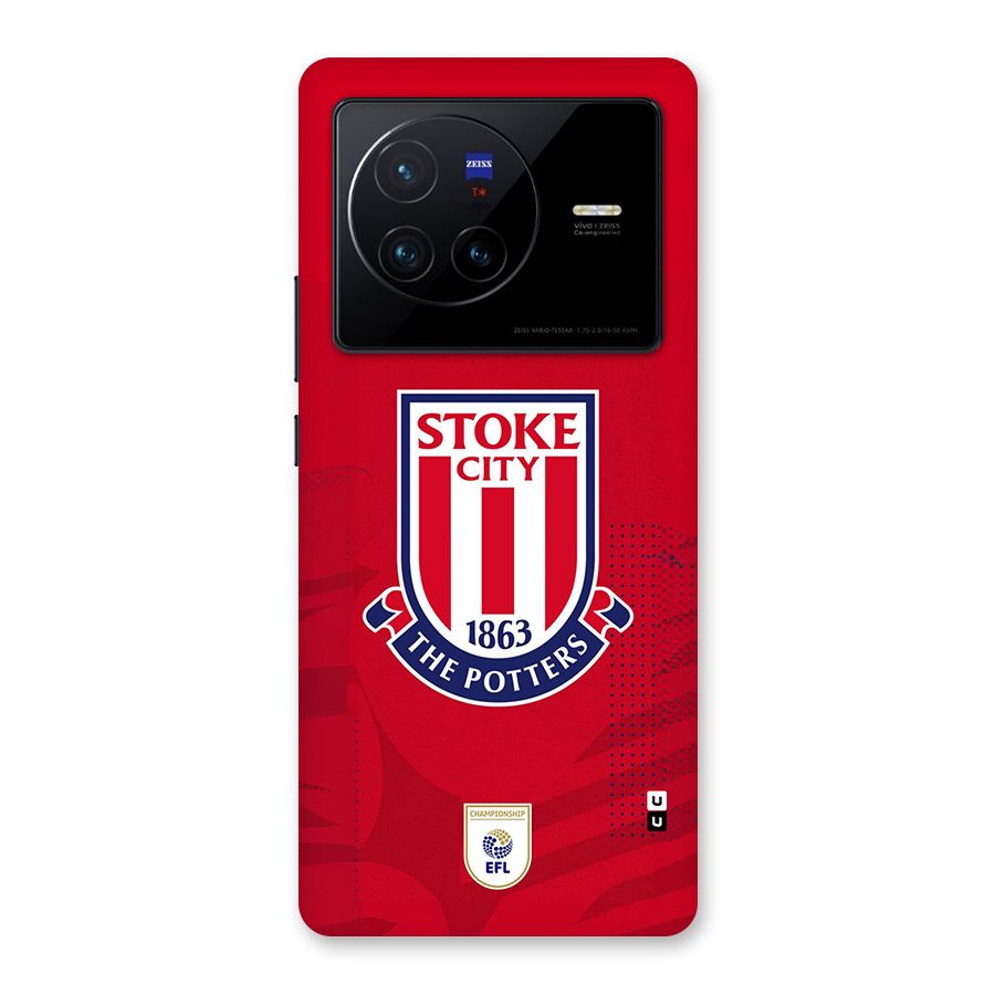 Stoke City Back Case for Vivo X80