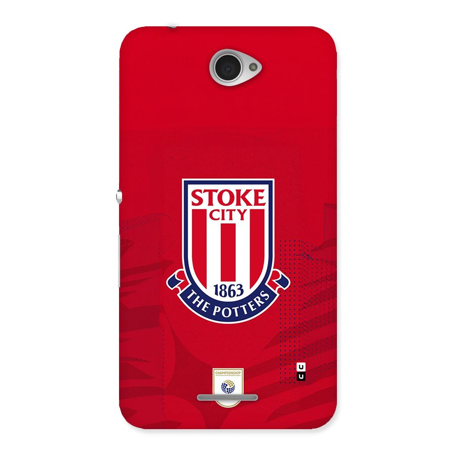 Stoke City Back Case for Xperia E4