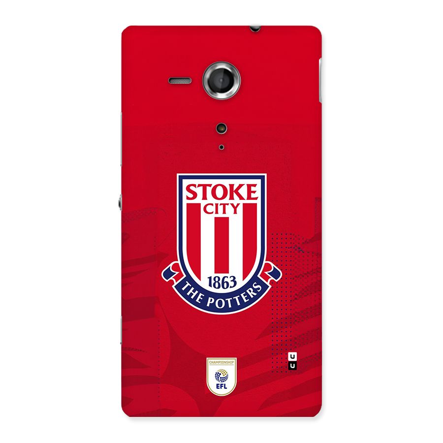 Stoke City Back Case for Xperia Sp