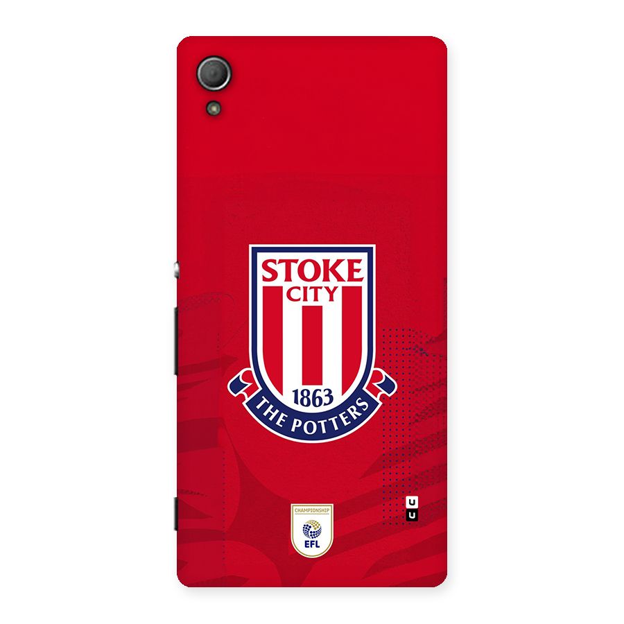 Stoke City Back Case for Xperia Z3 Plus