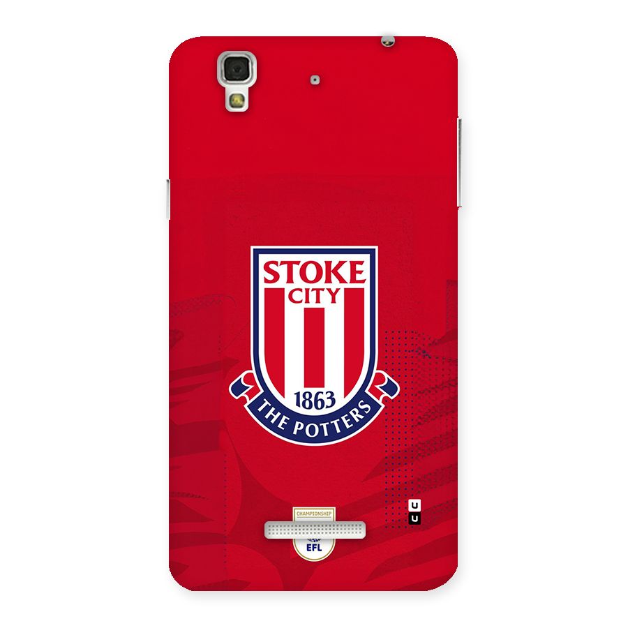 Stoke City Back Case for YU Yureka Plus