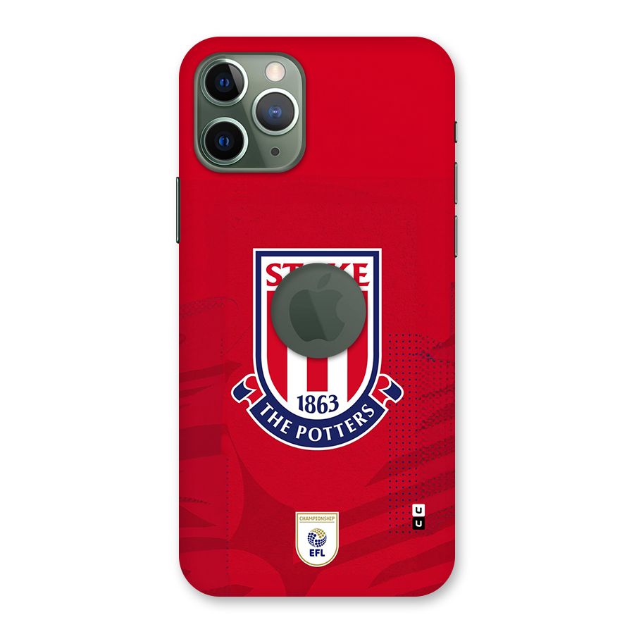 Stoke City Back Case for iPhone 11 Pro Logo Cut