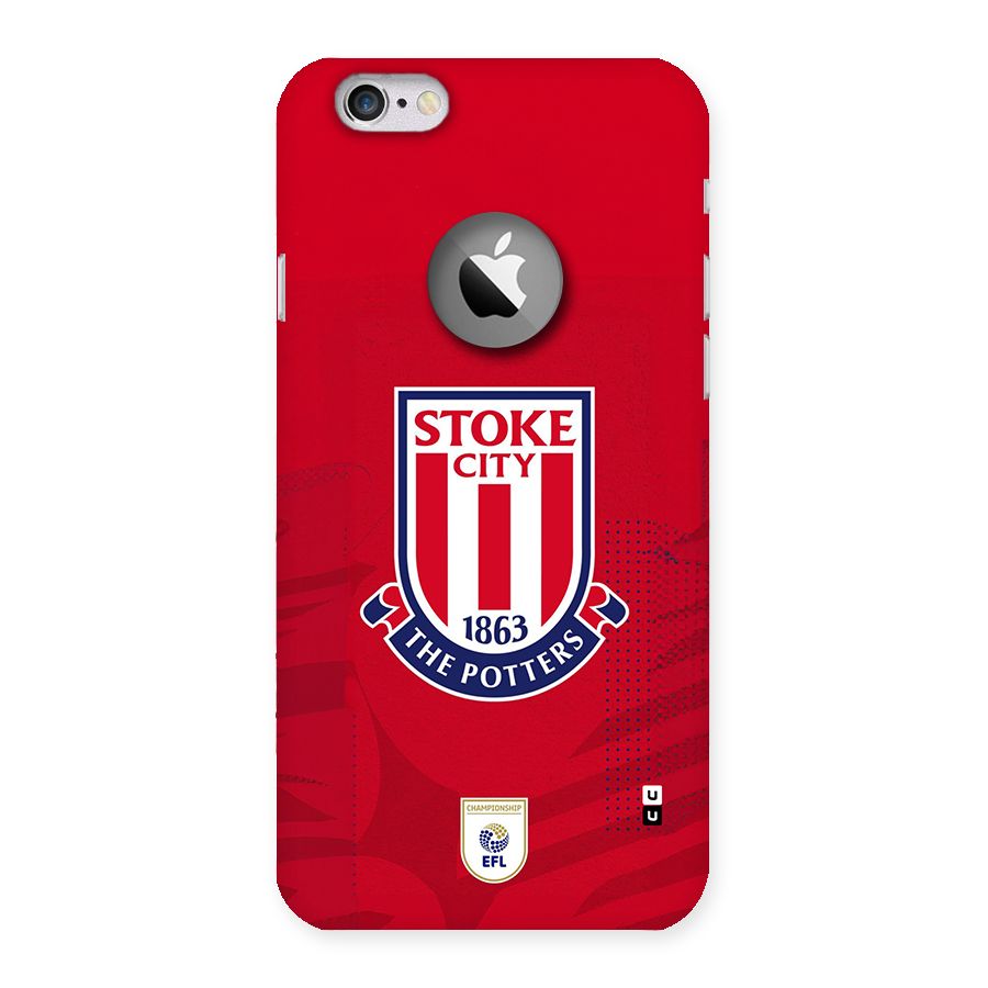Stoke City Back Case for iPhone 6 Logo Cut