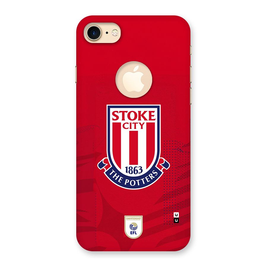 Stoke City Back Case for iPhone 7 Logo Cut