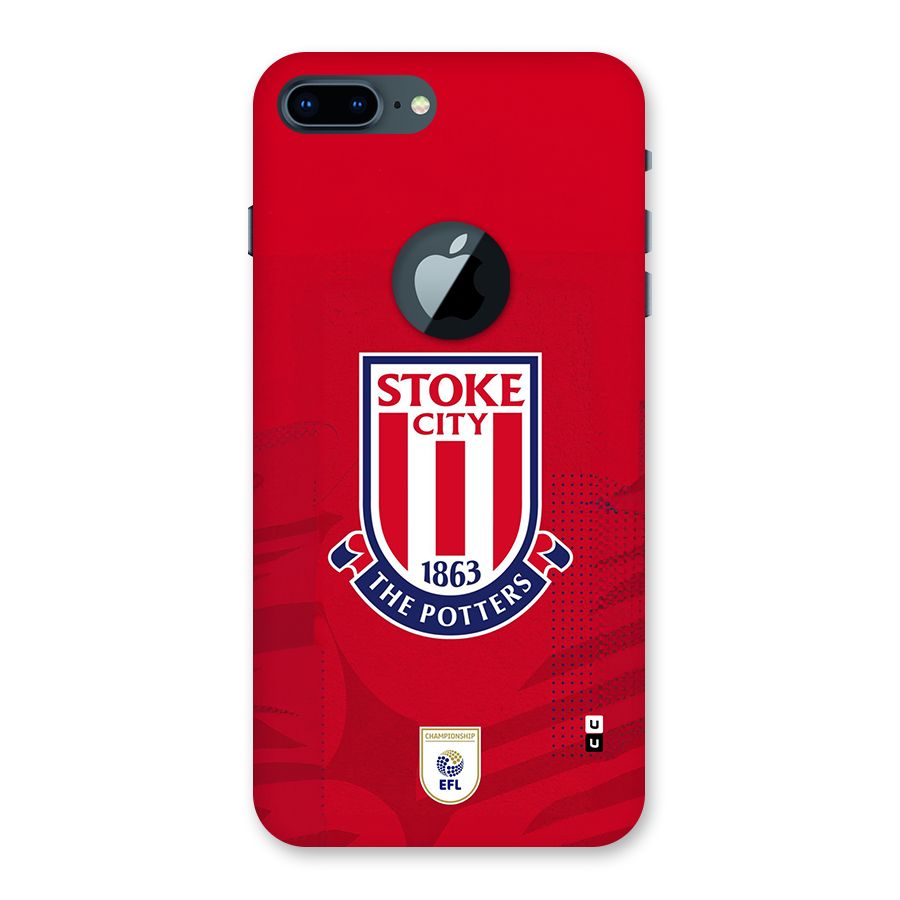 Stoke City Back Case for iPhone 7 Plus Logo Cut