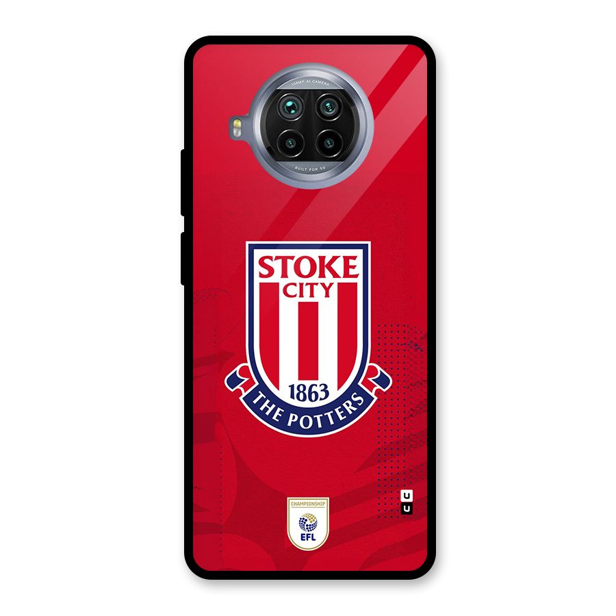 Stoke City Glass Back Case for Mi 10i